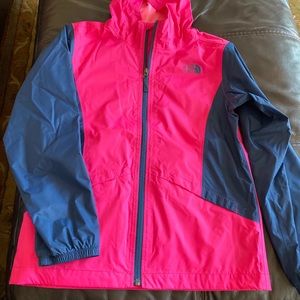 Girls North Face dryvent jacket sz Large